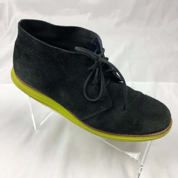 Cole Haan Lunargrand Men\'s Suede Chukka Shoes